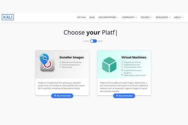 دانلود کالی لینوکس