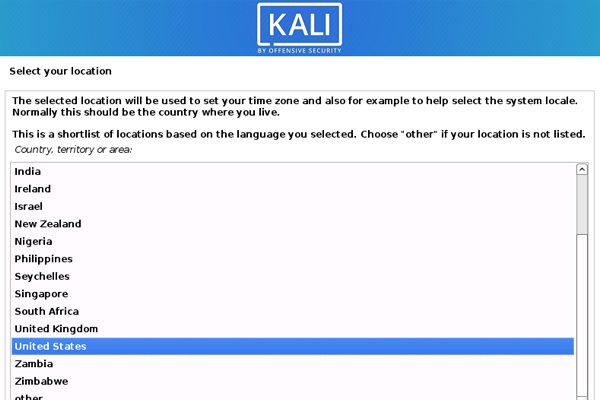 نصب کالی لینوکس